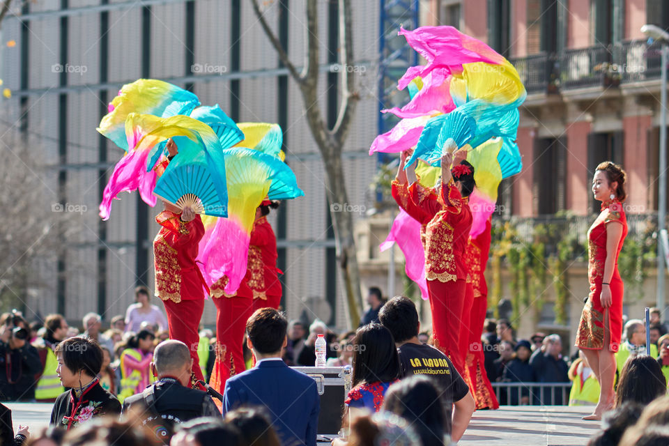 Chinese Traditional Dancers