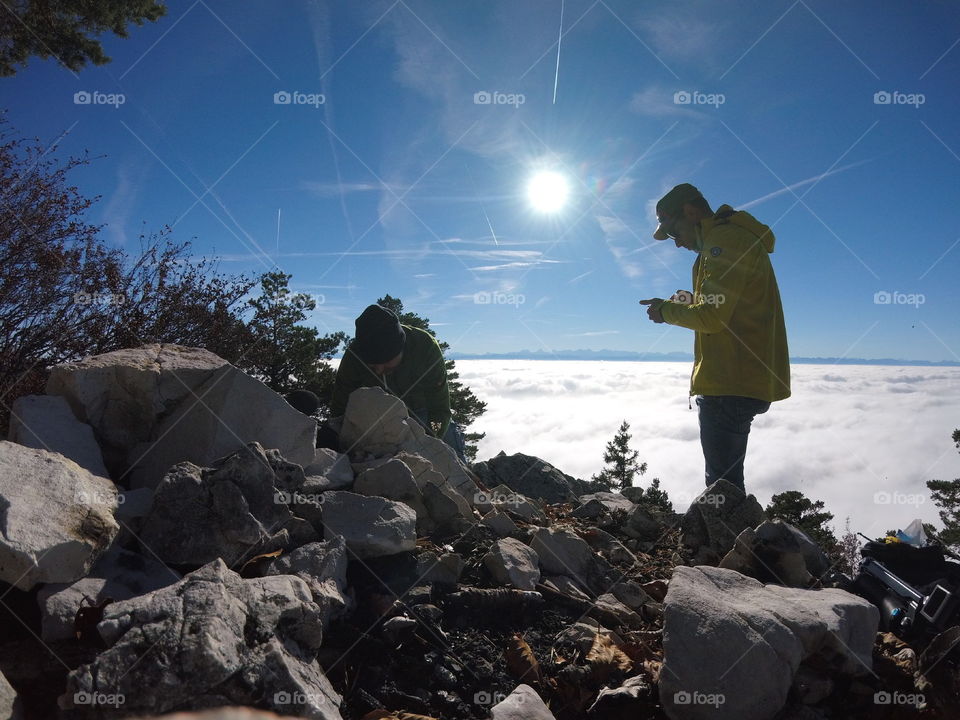 Landscape, People, One, Rock, Sky