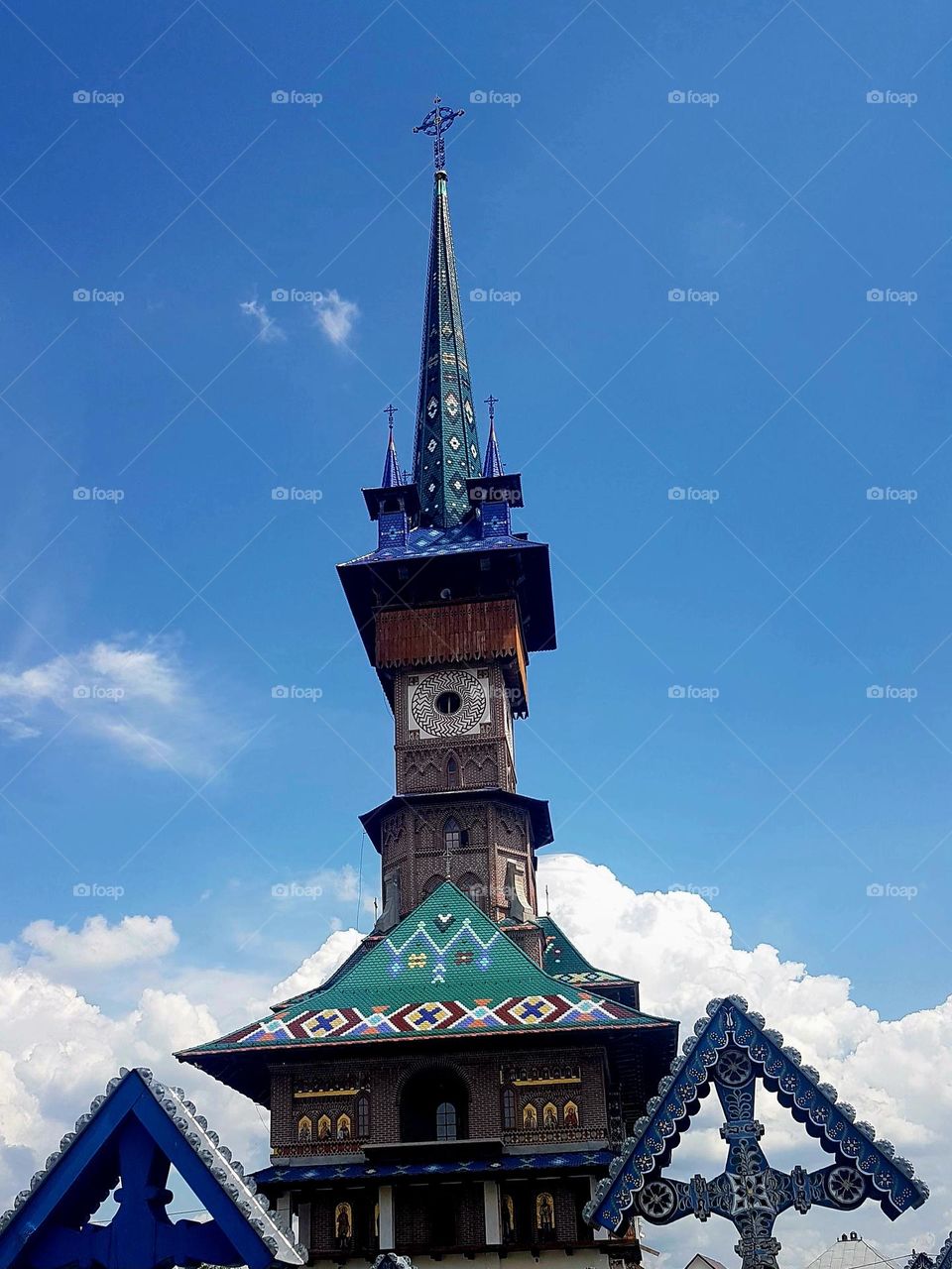 Sapanta happy cemetery church