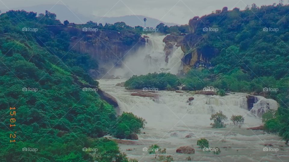 water fall in ambasamudram