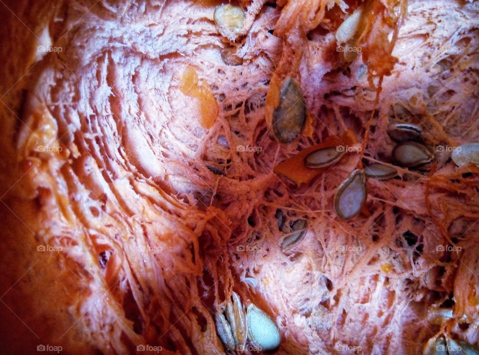 pumpkin from the inside тык