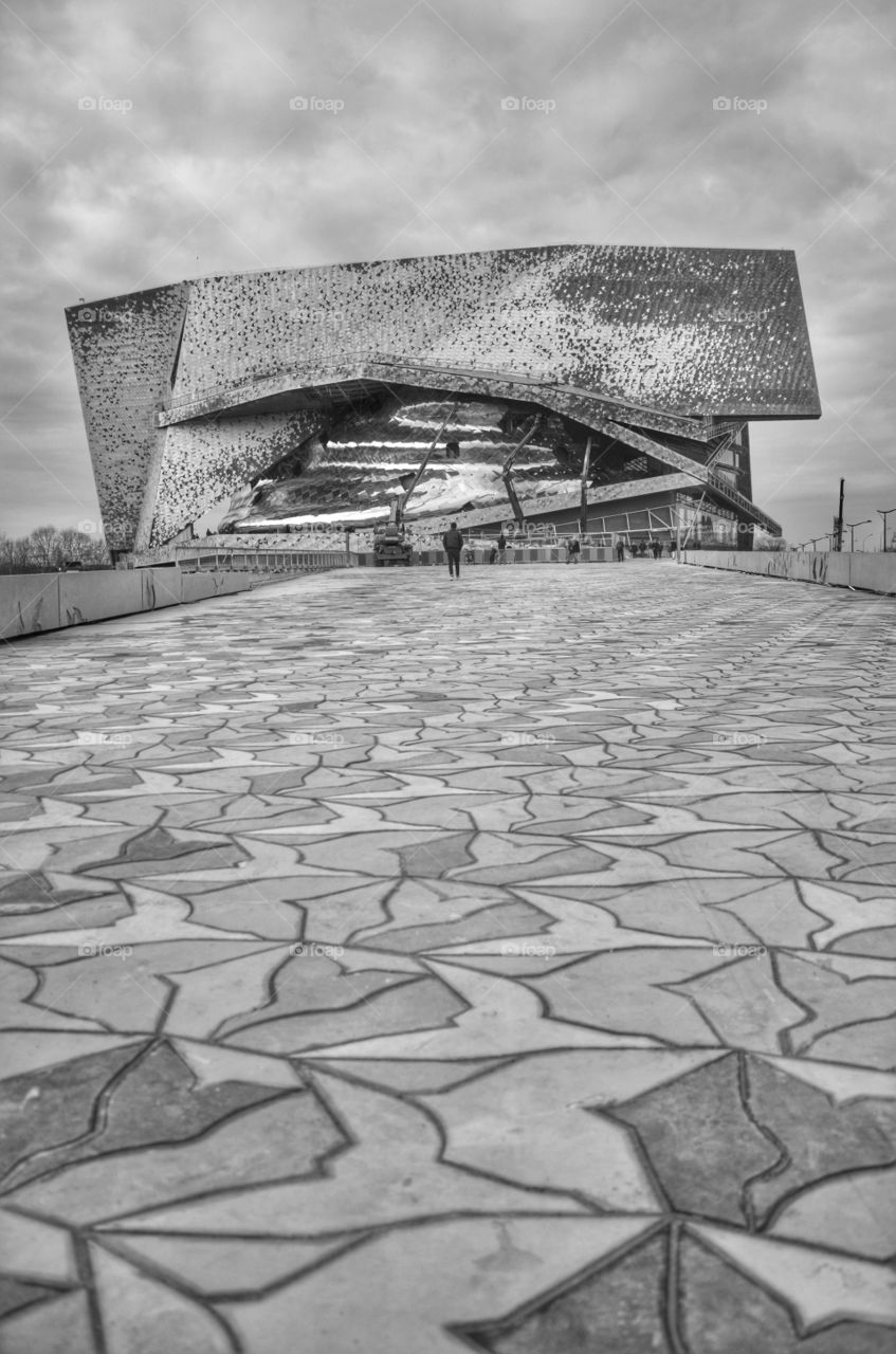 Philarmonie . Philarmonie opera house in Paris