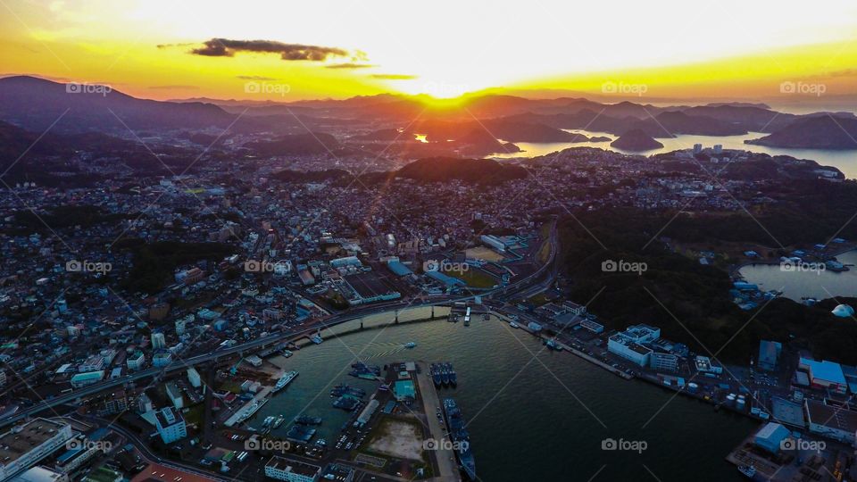 Japanese Sunrise - Sasebo, Japan 
