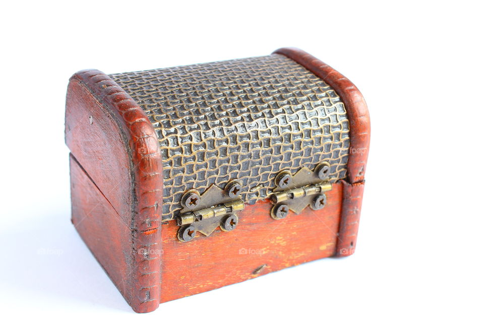 Wooden treasure chest