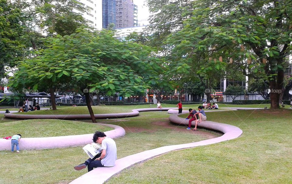 park at the heart of Makati City