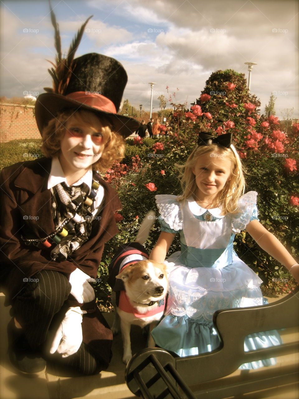 We're all mad here. Family Halloween pic