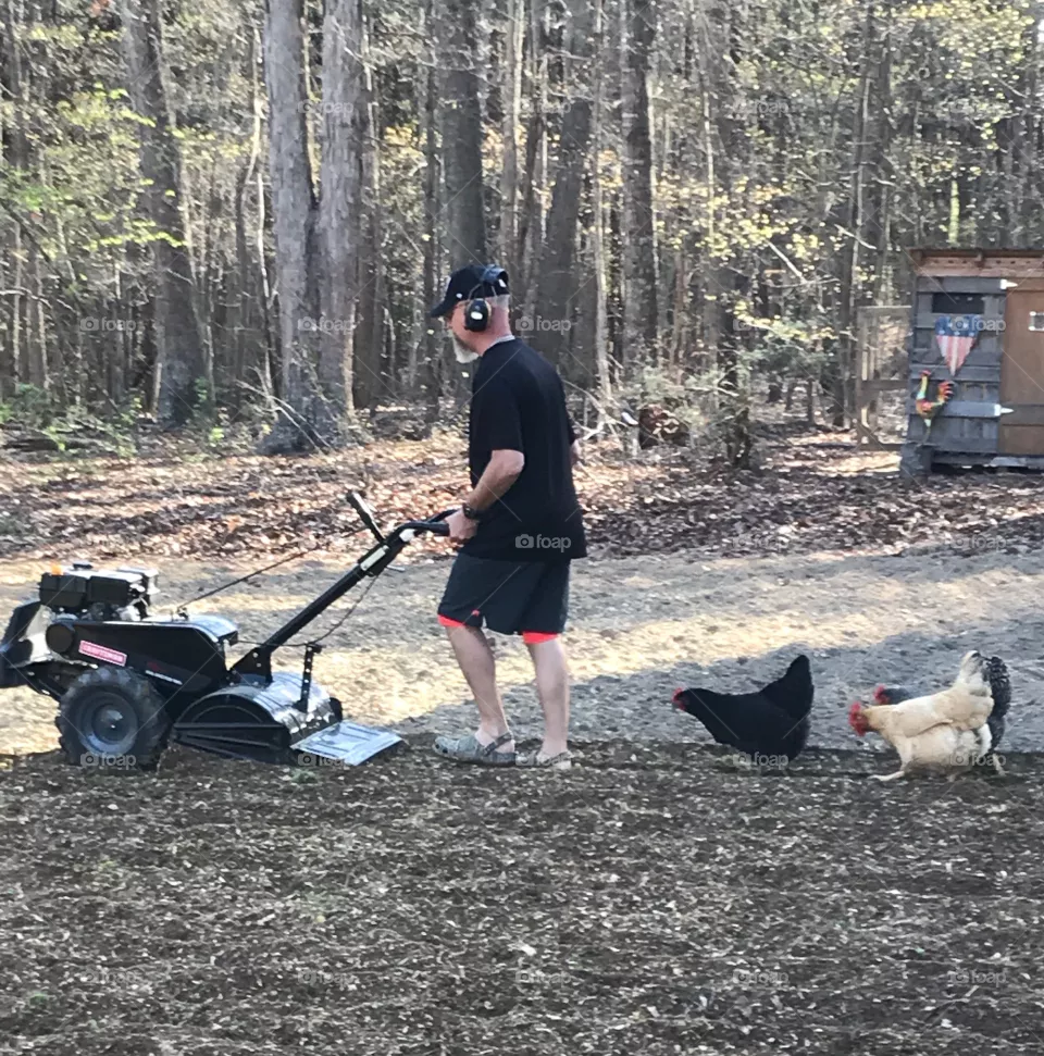 Garden prep