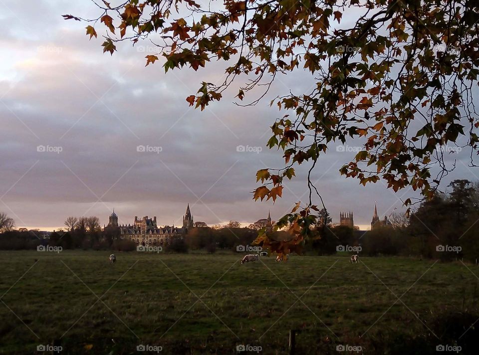 Oxford England autumn
