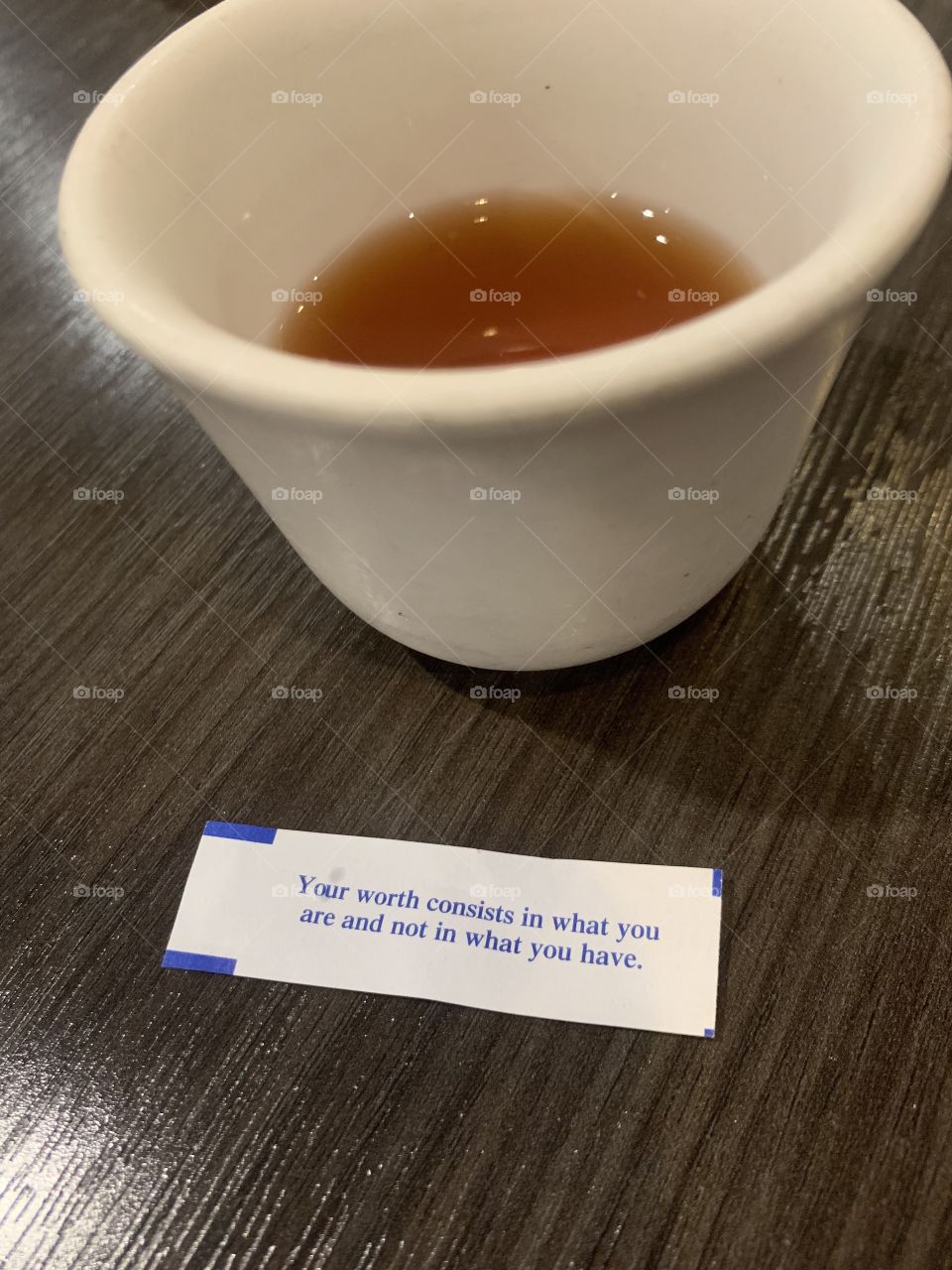 Fortune tea