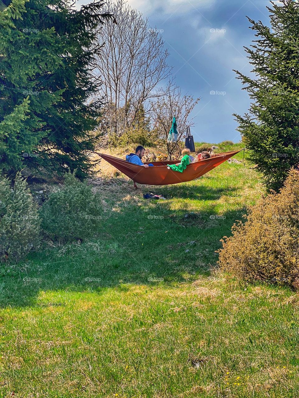 Spring day on the mountain