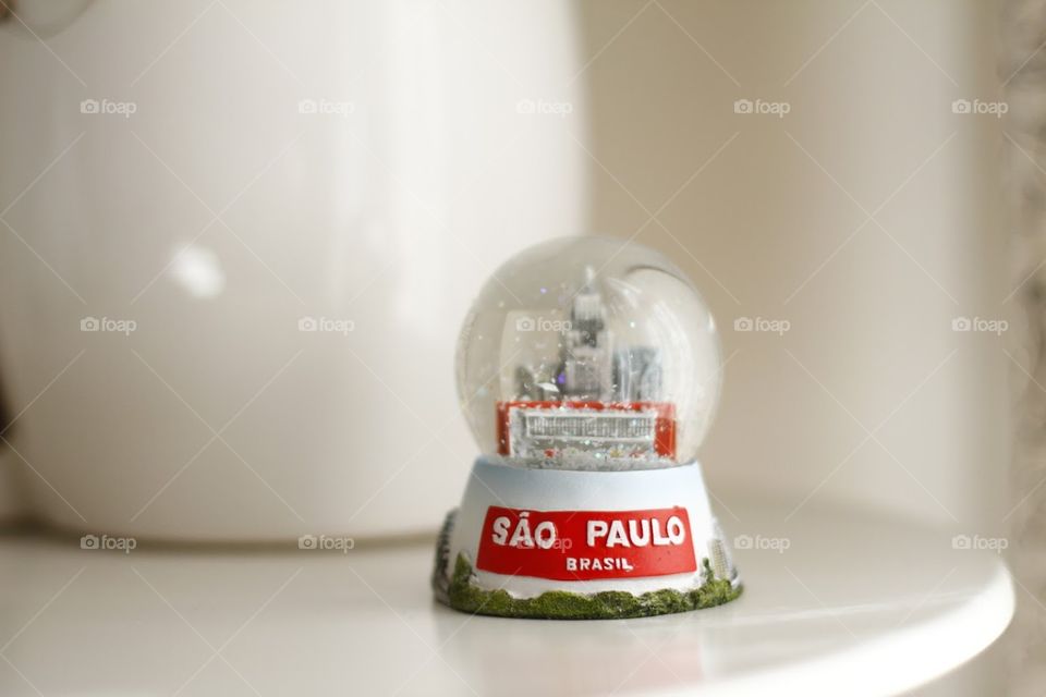 São Paulo glass globe 