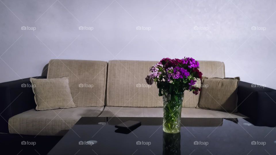 flowers in a vase