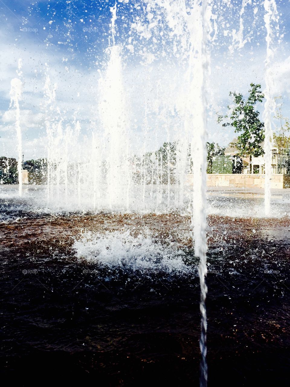 Ground fountain