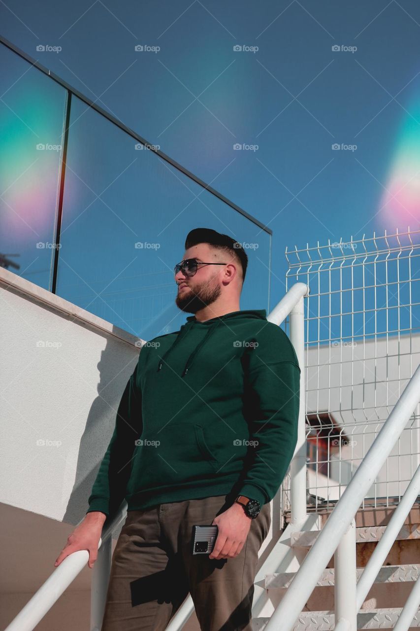 Dare to be different.  Each color in this photo will be experienced differently by each of us.  How beautiful life is.  Is it?