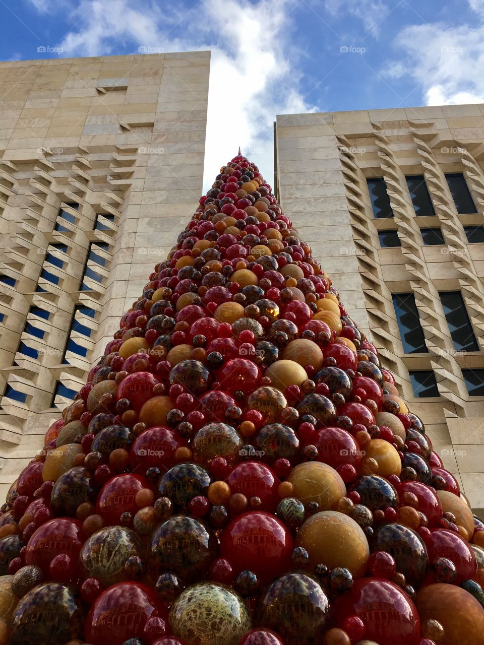 Glass balls - Christmas tree