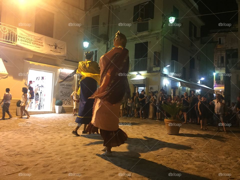I giganti che ballano a Tropea 