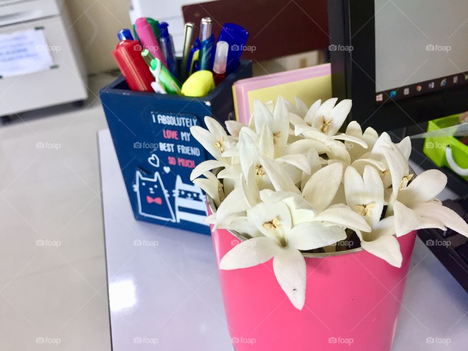 Take time to stop and smell the flowers.