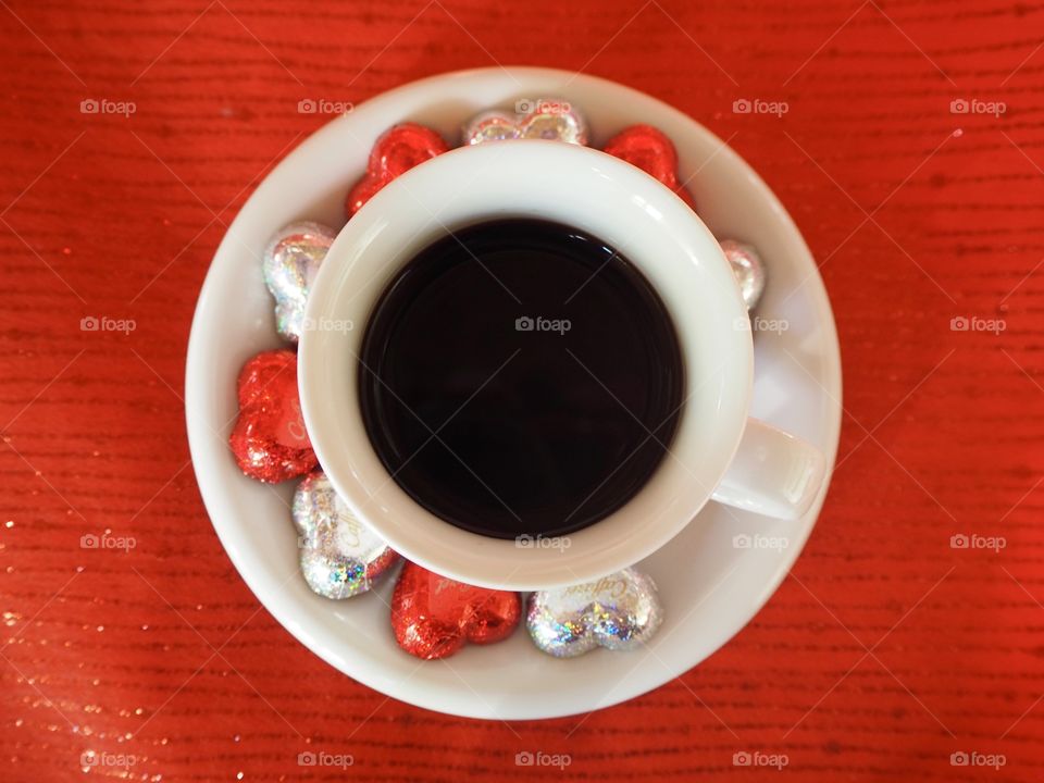 Valentine’s coffee 