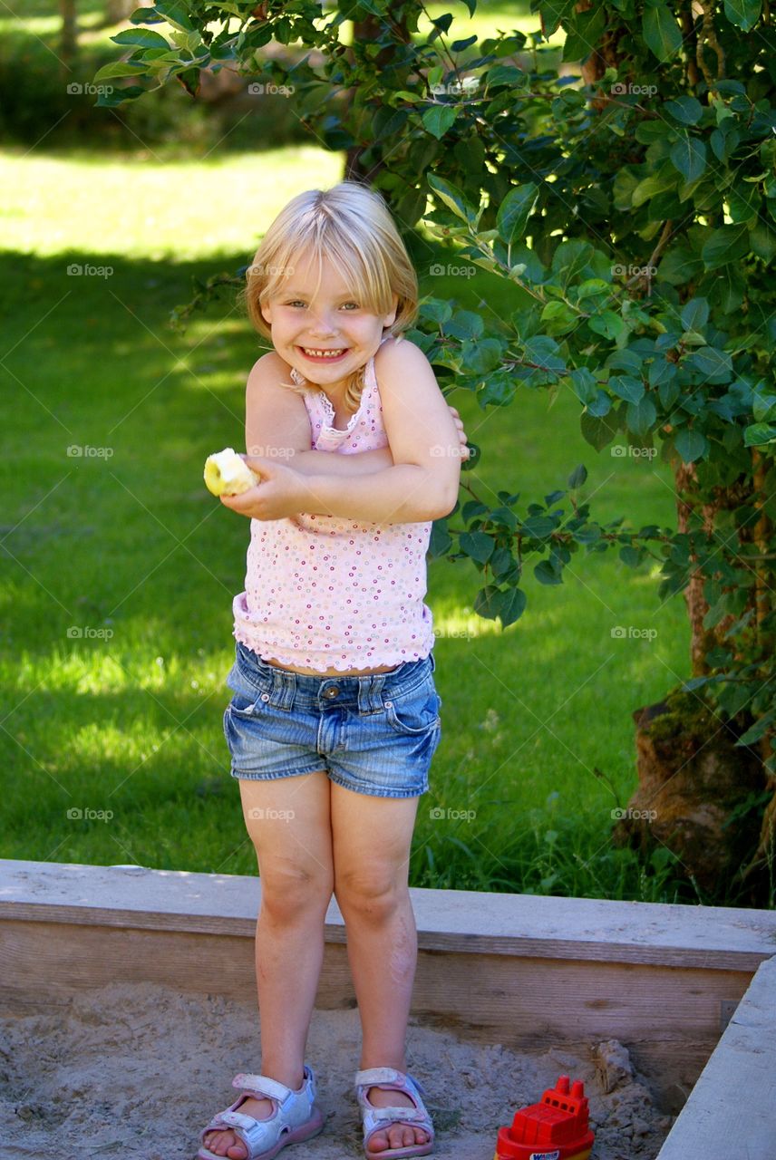 Happy smiling girl