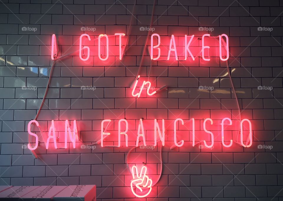 Baked in SF Pink Neon 