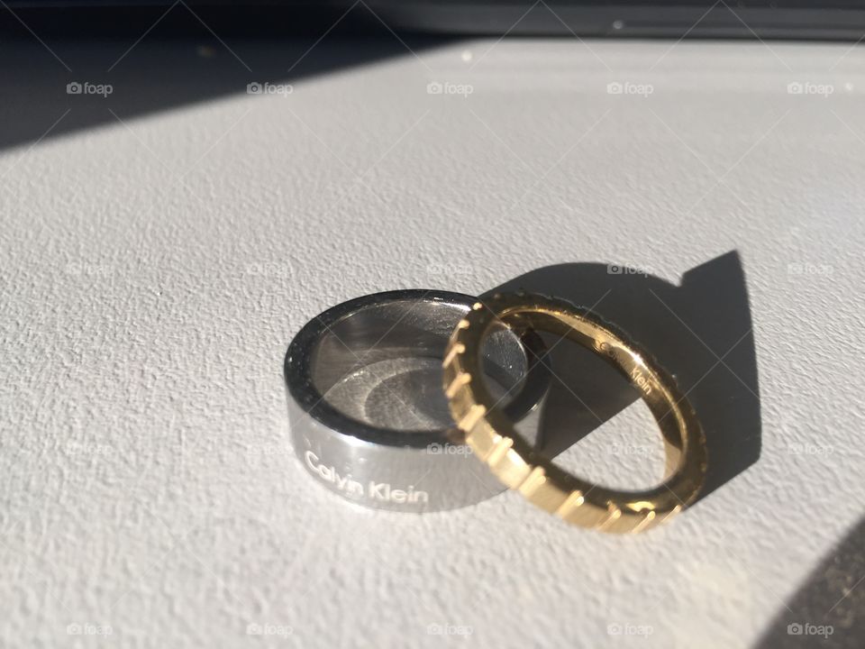 Calvin Klein rings