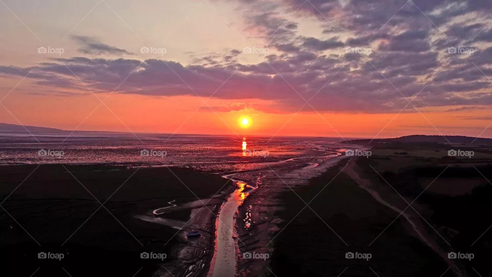 Heswall sunset