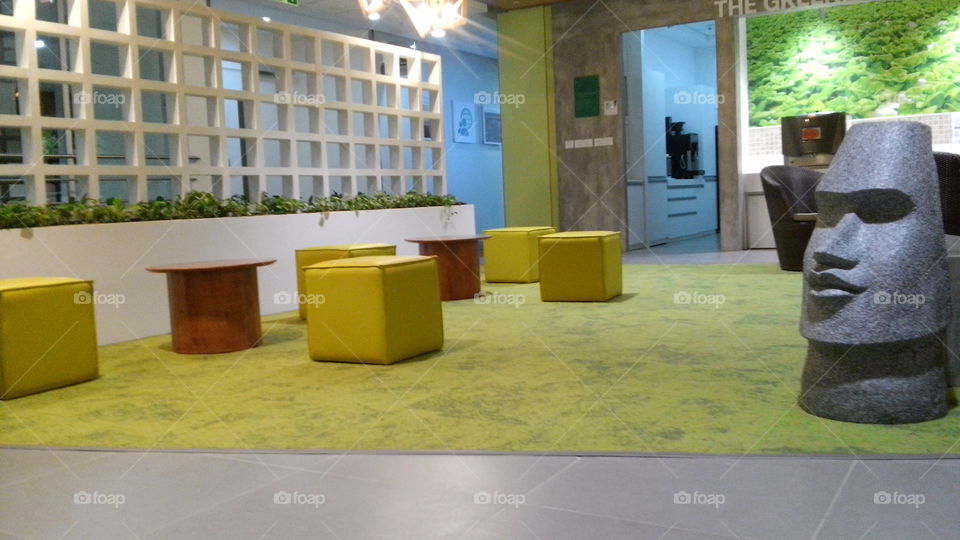 Interior decoration.