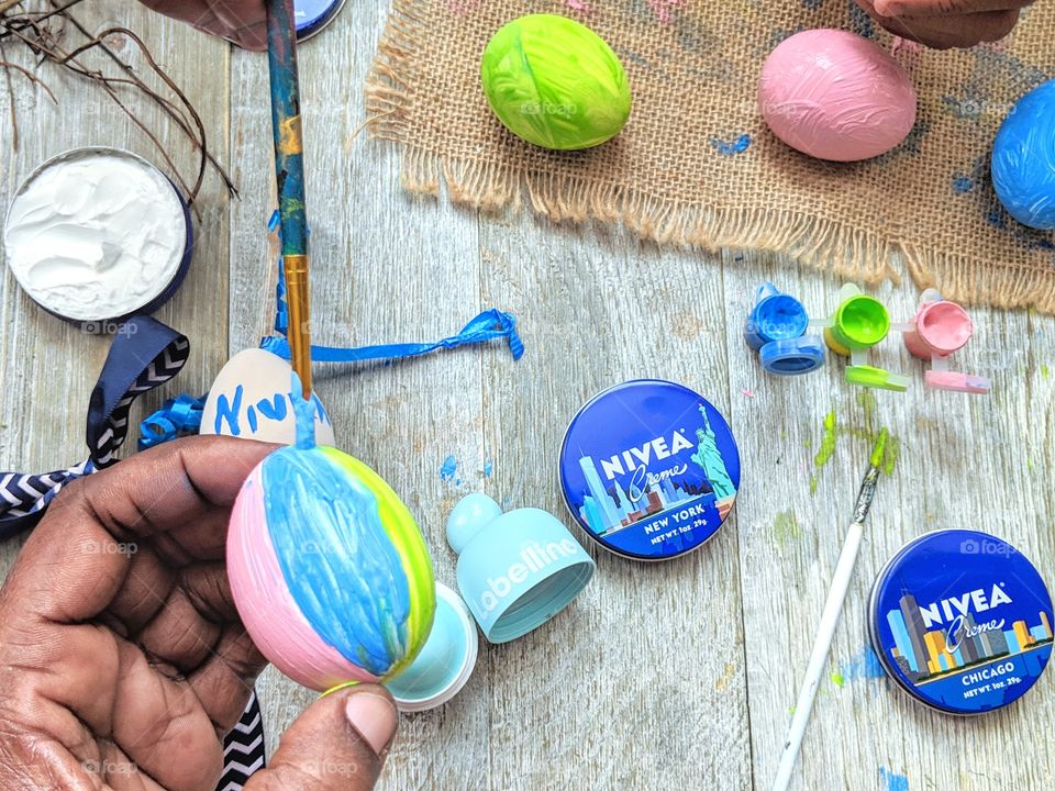 Colorful Easter with Nivea