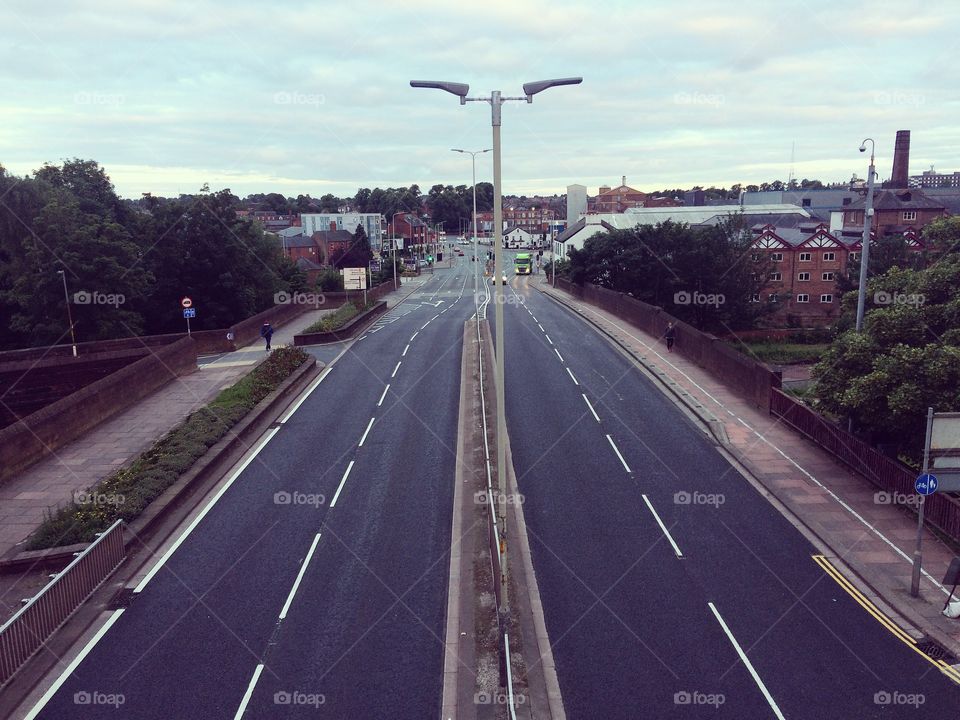 This is yet another photo from the Castle Way bridge. I enjoy venturing up to the bridge when my insomnia bothers me, it opens up a full perspective of the city and gives me a large sense of calmness. 