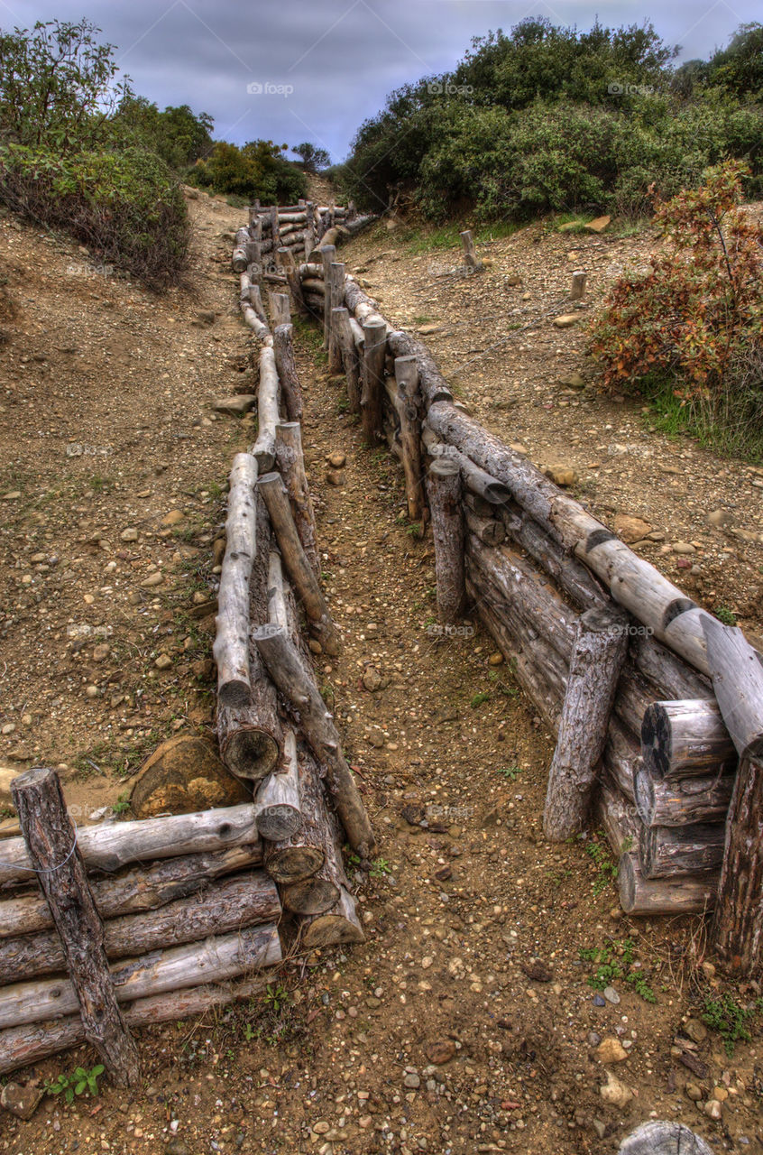 Trenches from Battle of Çanakkale