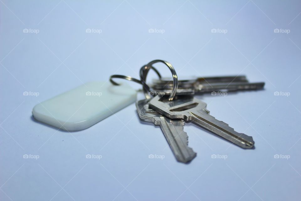 Keys with keychain