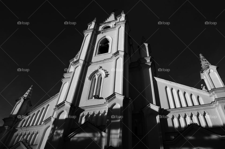 Church Santo Angel Custodio in Havana Cuba.