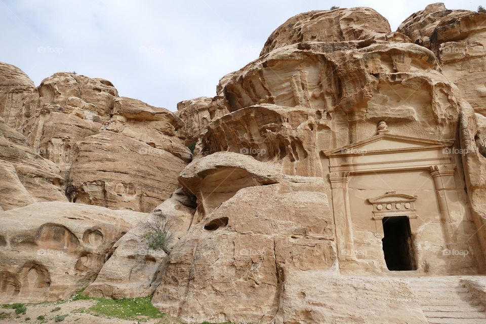 Ancient Temple Dark-way