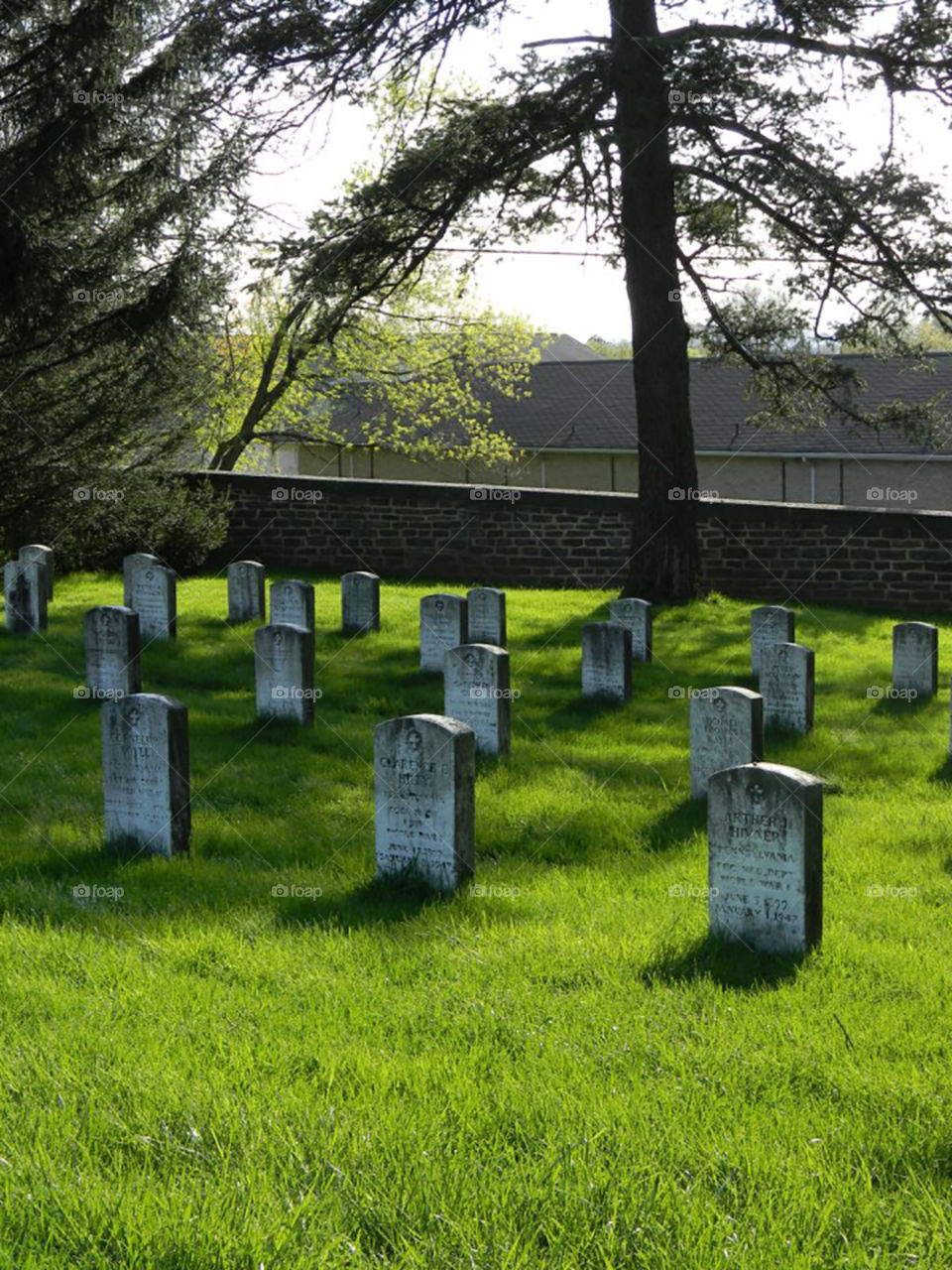 Military cemetery in Maryland