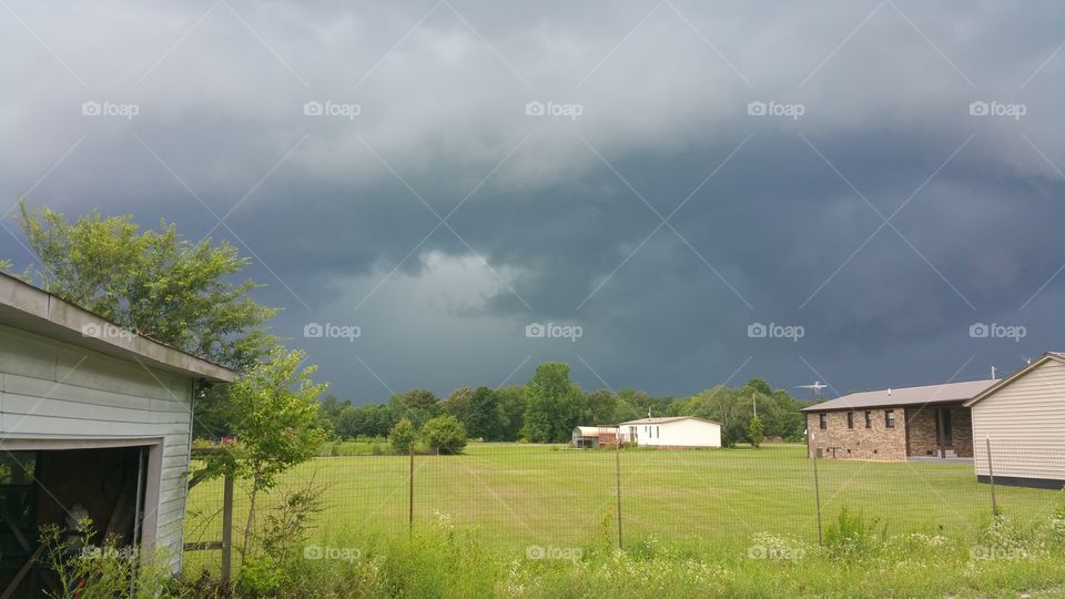 Storms in Manchester Tennessee