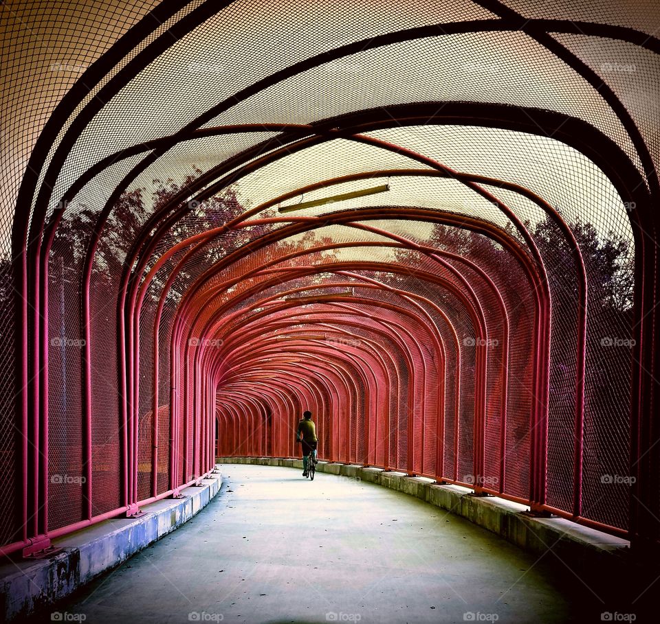 Tunnel, Bridge, Light, Architecture, Modern