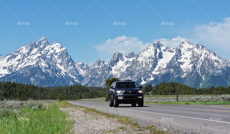Exploring the mountain