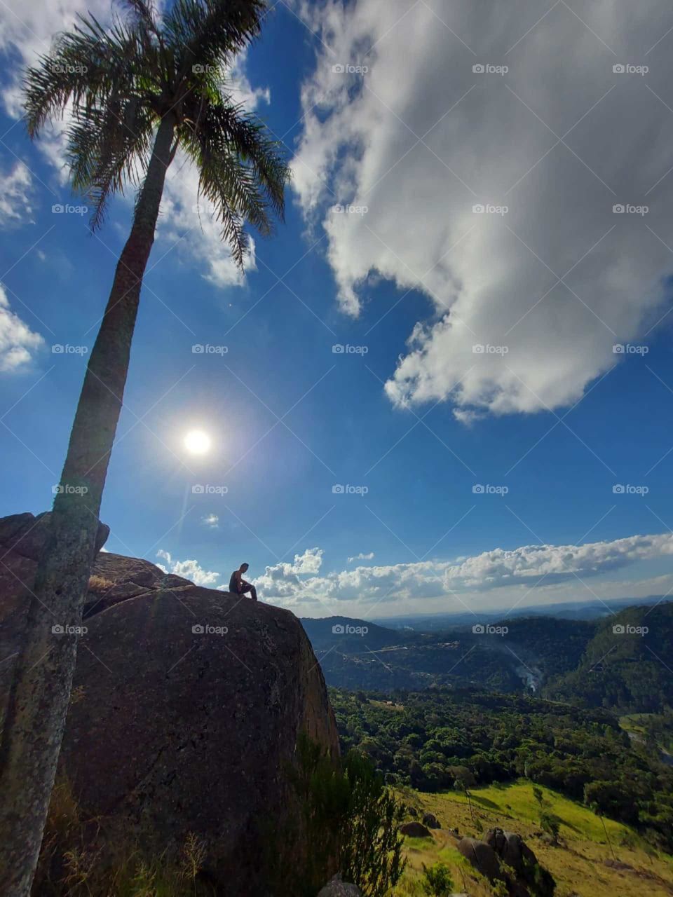 Nada melhor que descansar olhando pra essa vista 😎🌄