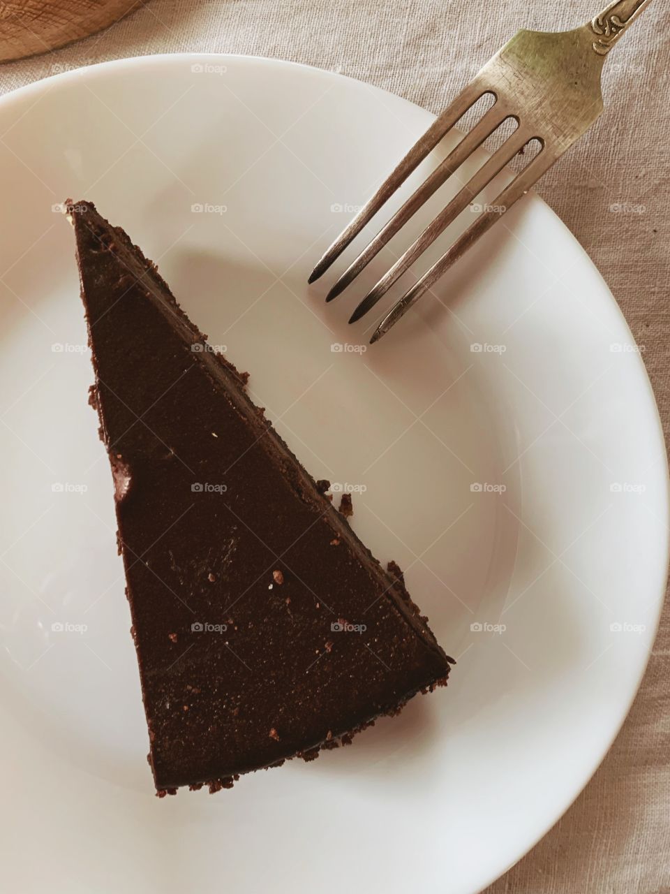 Delicious chocolate cake 