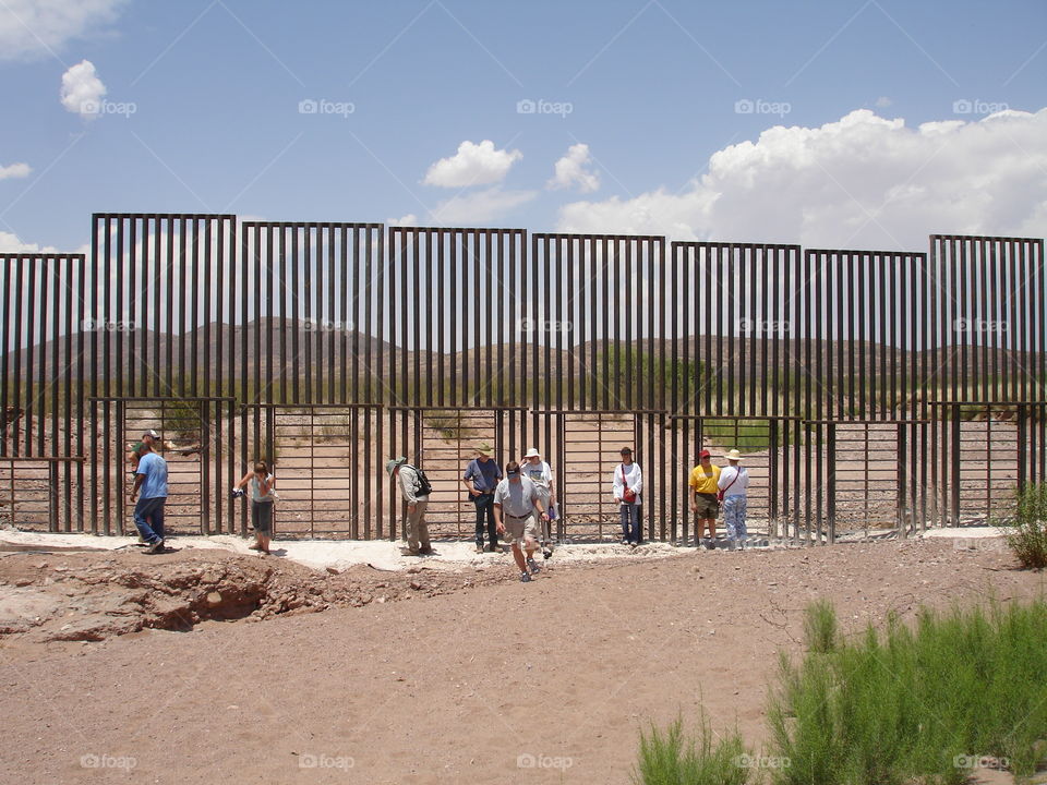 Border wall.