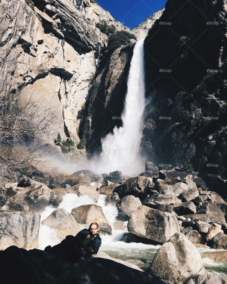 Lower Yosemite falls