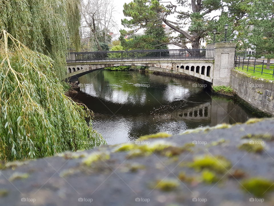 Bridge, Water, River, Landscape, Nature