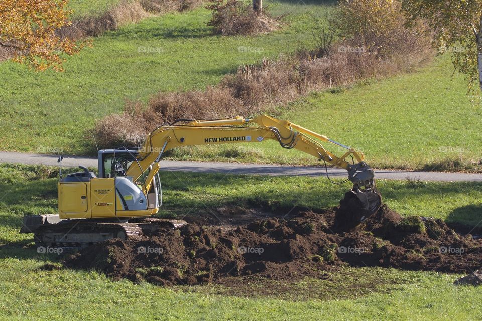 Excavator. Excavator