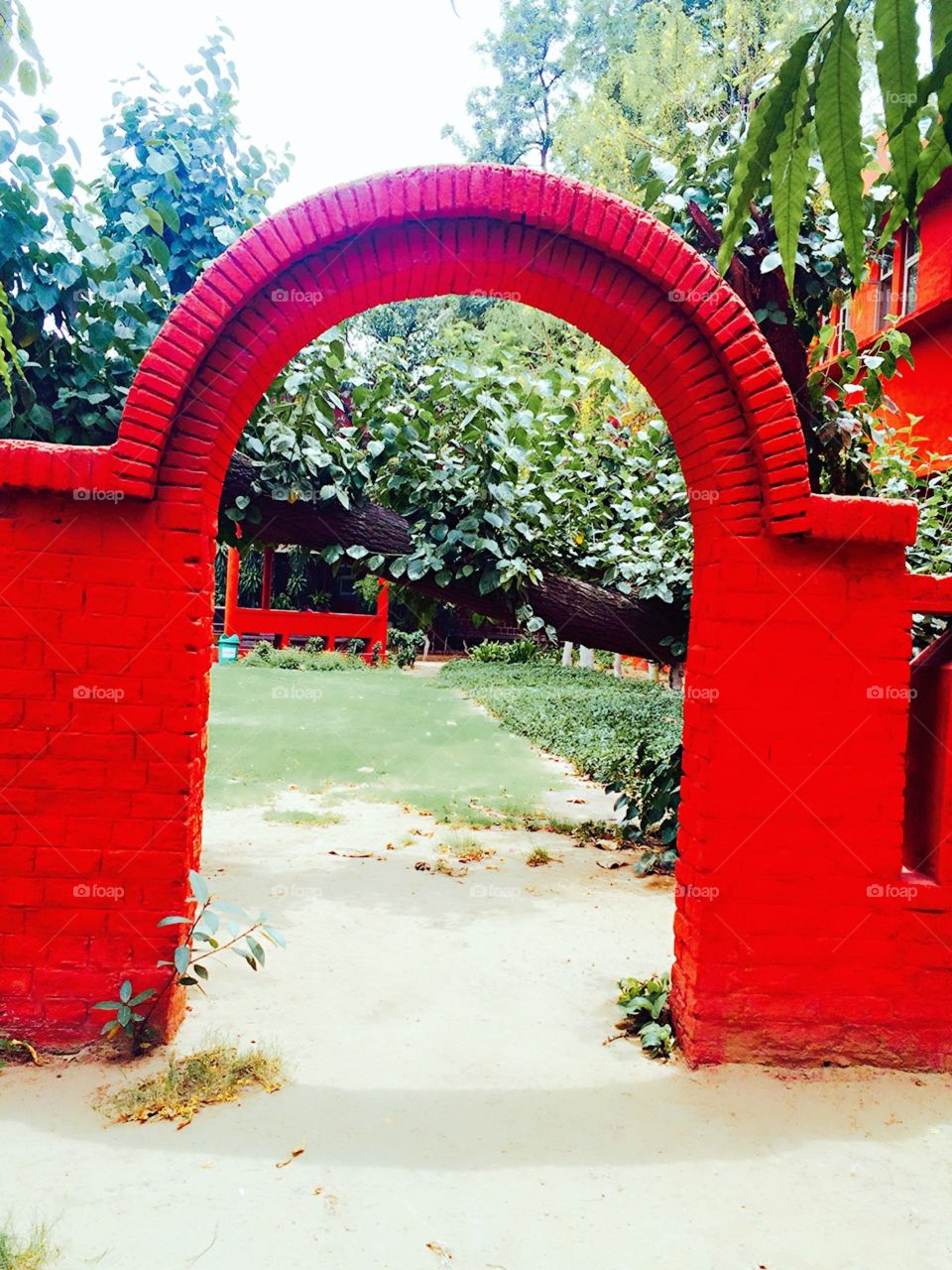 Red arch