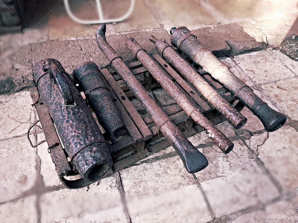 historical small size cannons