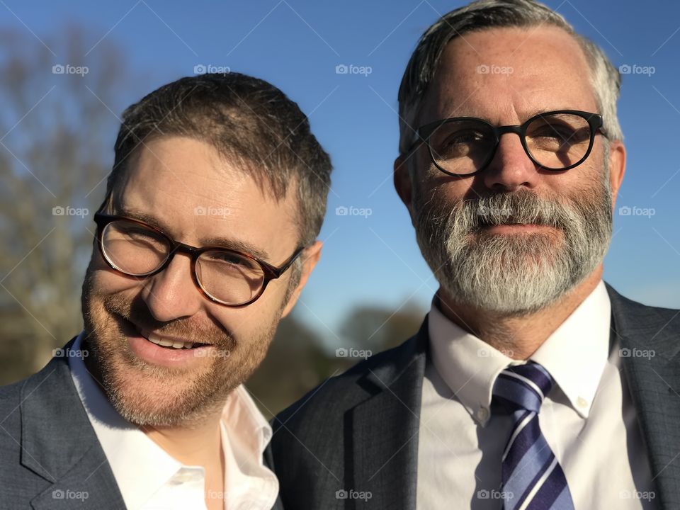 Portrait of Gay Couple
