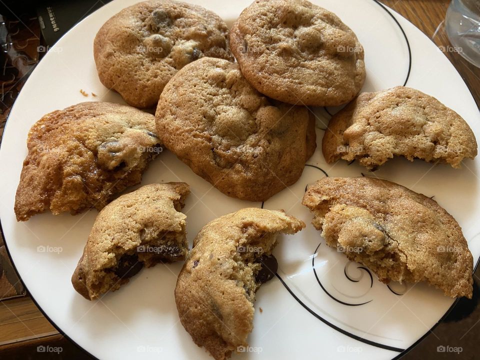 Caramel pecan chocolate chip cookies
