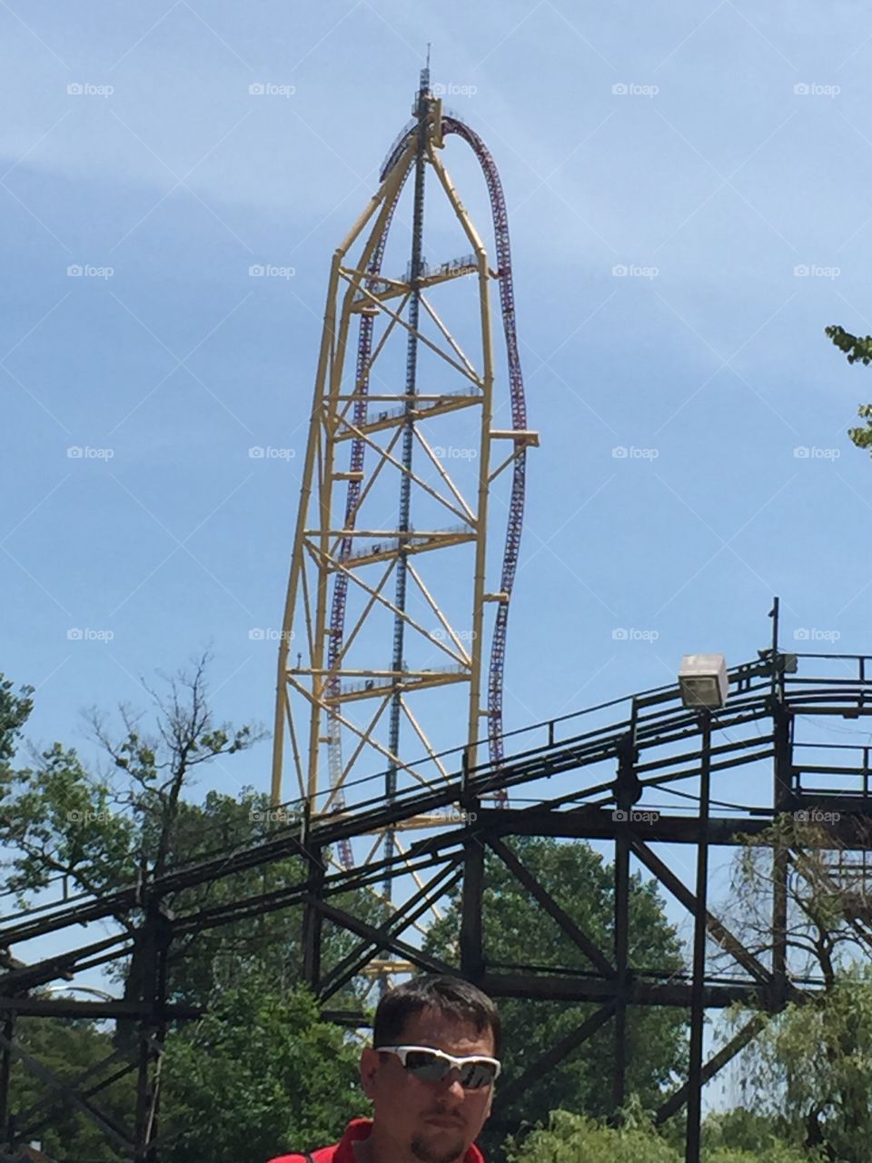 Kings Island Roller Coaster
