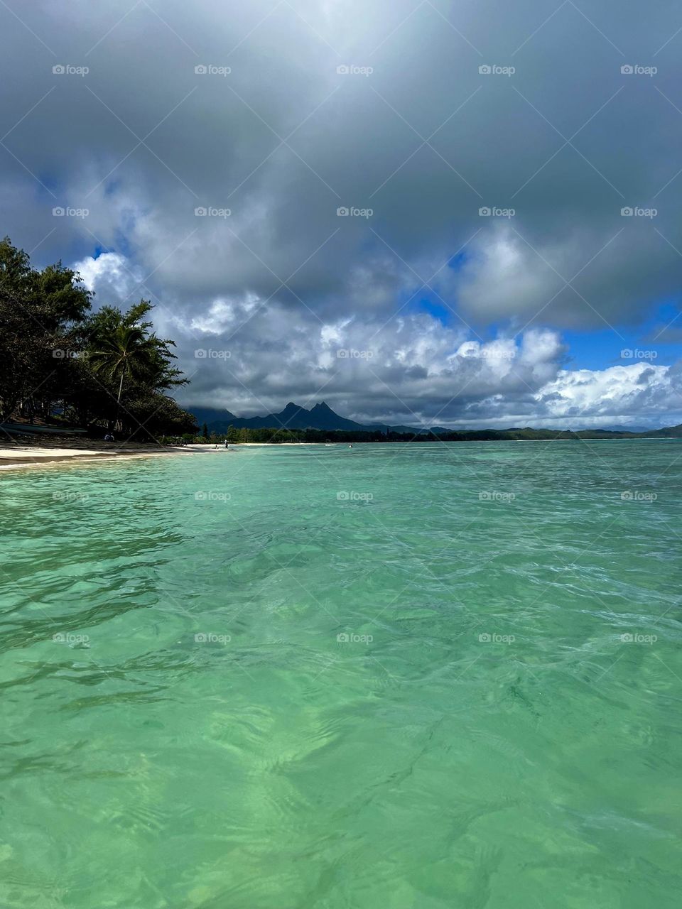 Waimanalo Beach in Waimanalo Hawaii