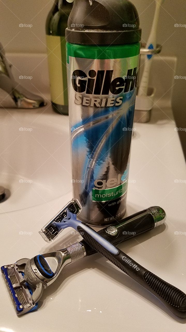 The ritual of shaving